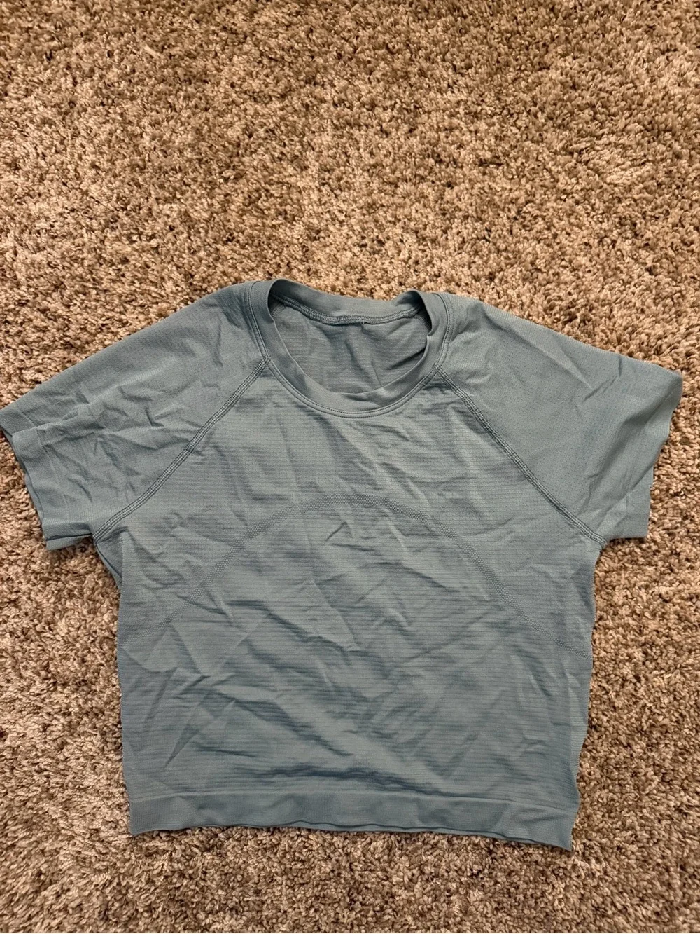 Lululemon Swiftly Tech Cropped Short Sleeve